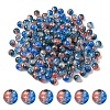 50G Transparent Crackle Acrylic Beads CACR-YW0001-01A-1