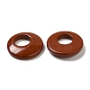Natural Red Jasper Pendants G-T122-76N-2