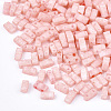 2-Hole Baking Paint Glass Seed Beads SEED-S023-17B-11-1