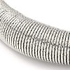 Iron Round Snake Chains Choker Necklaces NJEW-P289-04P-3