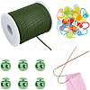 30Pcs Eco-Friendly ABS Plastic Knitting Crochet Locking Stitch Markers Holder IFIN-SC0001-96E-7