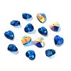 Electroplate Glass Charms GGLA-Z002-02F-1