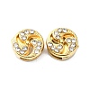 Ion Plating(IP)  304 Stainless Steel Slide Charms STAS-C089-06E-G-1