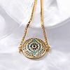 Adjustable Brass Box Chain Bolo Bracelets BJEW-P196-05G-3