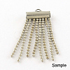 Iron Slide On End Clasp Tubes X-IFIN-R212-1.0cm-P-2