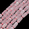 Natural Pink Calcite Beads Strands GG-CBA295D-03-2