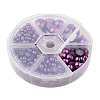 1Box ABS Plastic Imitation Pearl Dome Cabochons SACR-JP0001-47-2