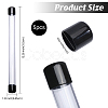 PVC Plastic & Rubber Transparent Storage Tube FIND-WH0173-158A-2