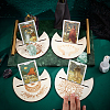 Wooden Tarot Card Stand Holder DJEW-WH0034-33B-6
