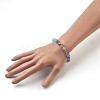 Natural Fluorite Beads Stretch Bracelets BJEW-JB03852-04-5