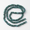 Dyed Natural Coconut Disc Bead Strands COCB-O003-07J-2