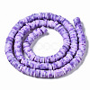 Handmade Polymer Clay Beads Strands CLAY-N008-010-157-A-3