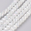 Electroplate Glass Beads Strands LS-GLAA-K027-03AB-1