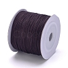 Nylon Braided Cord for Woven Jewelry Making Macrame Craft NWIR-D055-0.6mm-04-2