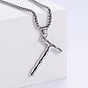 Minimalist chic collarbone necklace with 26 English letters design LW4134-46-1