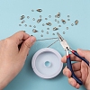 DIY 3m Brass Cable Chain Jewelry Making Kit DIY-YW0005-75R-4
