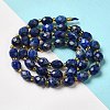 Natural Lapis Lazuli Beads Strands G-H297-C02-01-2