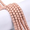 Handmade Polymer Clay Bead Strands CLAY-ZX006-01-135-1