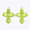 Transparent Acrylic Pendants X-TACR-S133-095-2