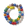 Handmade Lampwork Beads Strand LAMP-C008-02D-2