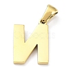 Ion Plating(IP) 316L Surgical Stainless Steel Pendants STAS-Q247-01G-14-2