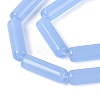 Imitation Jade Glass Beads Strands GLAA-N070-01A-B04-3