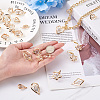 114 Pcs 19 Styles Alloy Pendants FIND-TA0001-31LG-12