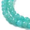 Natural Amazonite Round Bead Strands G-N0081-4mm-17-01-2