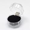 Transparent Plastic Ring Boxes OBOX-R001-04B-1