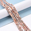 Natural Red Netstone Beads Strands G-F247-51-4