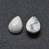 Natural Howlite Cabochons X-G-O175-22-26-2