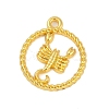 Twelve Constellations Alloy Pendants LS-PALLOY-Q006-01L-G-1