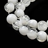 Crackle Glass Beads Strands GLAA-U001-8mm-07-2