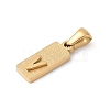 304 Stainless Steel Pendants STAS-Z120-03V-G-2