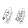 Tarnish Resistant 304 Stainless Steel Folding Crimp Ends STAS-L262-04A-P-2