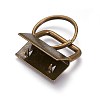 Electroplate Iron Split Key Rings LS-IFIN-WH0044-01A-AB-2