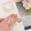 Natural Rose Quartz Beads Strands G-OC0001-02-6mm-3
