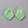 Transparent Frosted Acrylic Pendants MACR-S371-03A-733-2