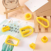 FASHEWELRY 18Pcs 18 Style Plastic Clay Cutters DIY-FW0001-21-14