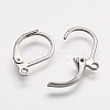 Tarnish Resistant 316 Surgical Stainless Steel Leverback Earring Findings LS-X-STAS-P113-01-2