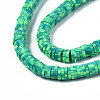 Handmade Polymer Clay Beads Strands CLAY-R089-6mm-167-3