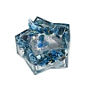 Resin Storage Box & Natural Blue Opal Chips Decorations PW-WG11533-01-1