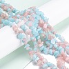 Natural White Jade Beads Strands G-G011-15-1-1