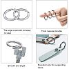 304 Stainless Steel Split Key Rings STAS-PH0002-22P-5