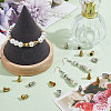 SUNNYCLUE 100Pcs 2 Colors Alloy Bead Cones FIND-SC0007-10-4