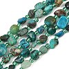 Natural Chrysocolla Beads Strands GG-CBA3A44-C07-01-2