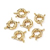 Rack Plating Brass Spring Ring Clasps X-KK-D399-A-G-NF-6