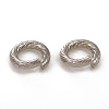Tarnish Resistant 304 Stainless Steel Open Jump Rings STAS-G224-23P-05-3