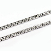 Tarnish Resistant 304 Stainless Steel Box Chains CHS-L001-29-2.5mm-1