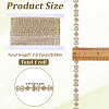7.5Yards Polyester Lace Trims SRIB-GF0001-54C-2